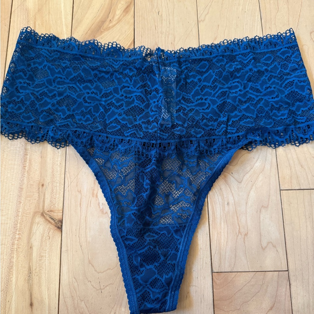 Soma Blue Lace Panties
